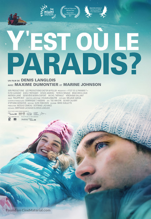 Y&#039;est o&ugrave; le paradis? - Canadian Movie Poster