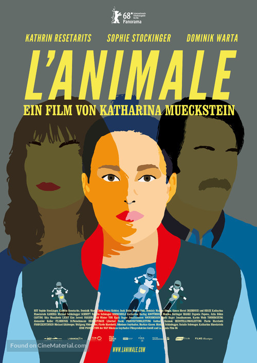 L&#039;animale - Austrian Movie Poster