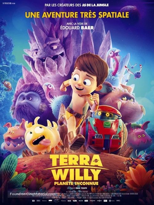 Terra Willy: La plan&egrave;te inconnue - French Movie Poster