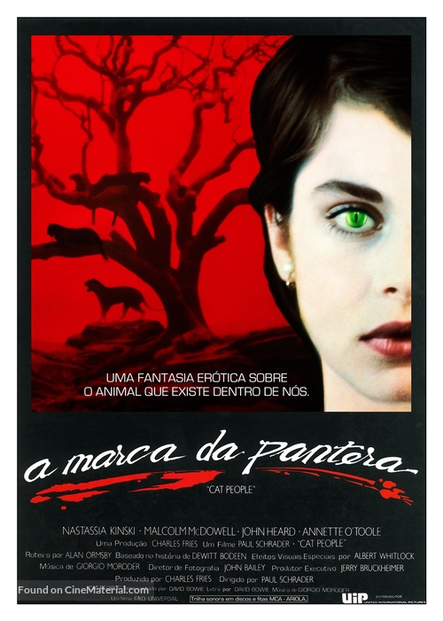 Cat People - Brazilian Movie Poster