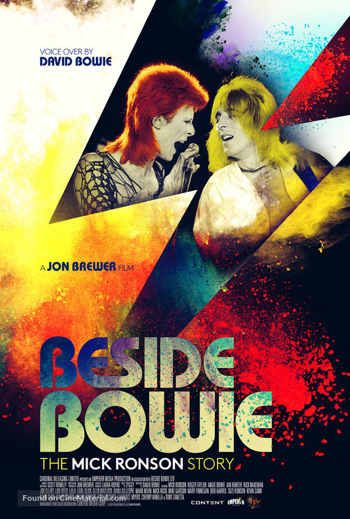 Beside Bowie: The Mick Ronson Story - British Movie Poster