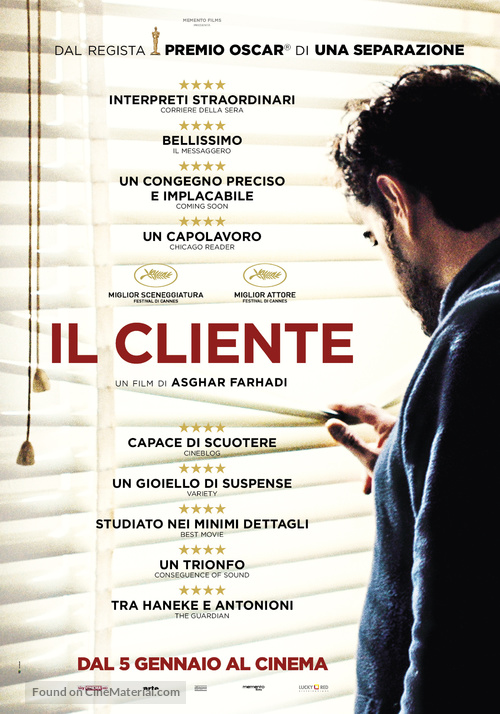 Forushande - Italian Movie Poster
