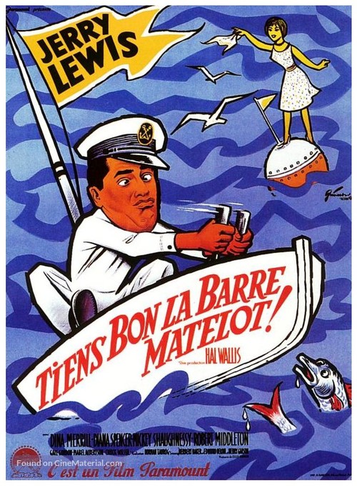 Don&#039;t Give Up the Ship - French Movie Poster