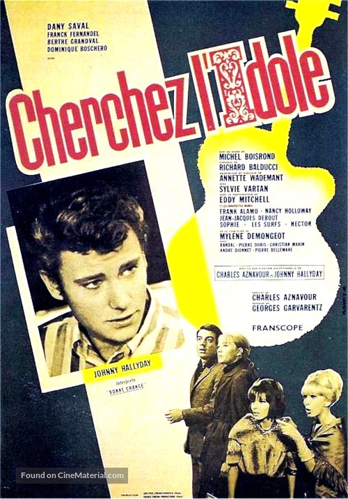 Cherchez l&#039;idole - French Movie Poster