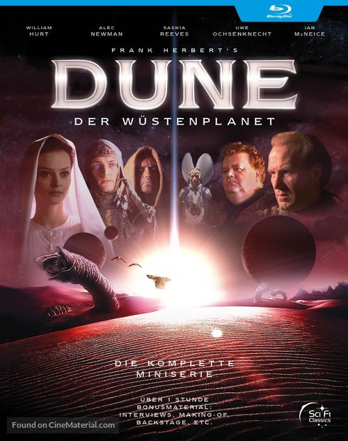 &quot;Dune&quot; - German Blu-Ray movie cover