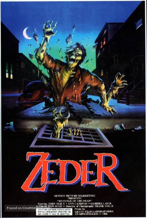 Zeder - International Movie Poster