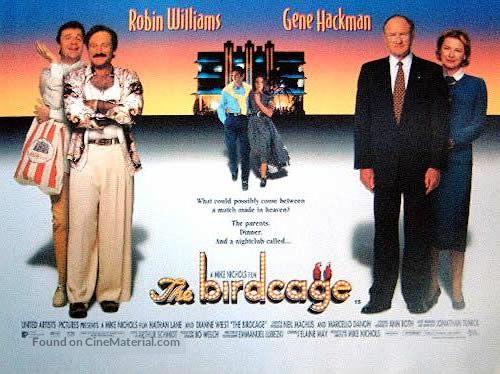 The Birdcage - British Movie Poster