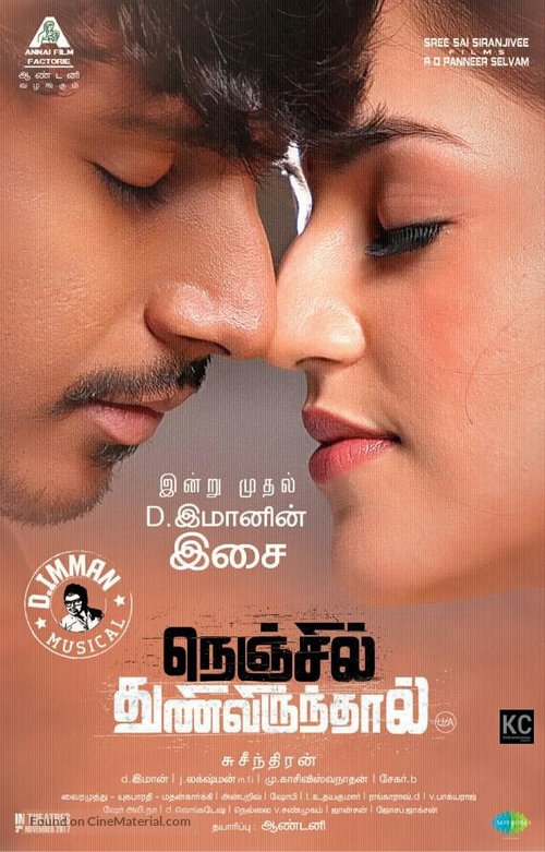 Nenjil Thunivirundhal - Indian Movie Poster