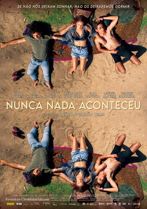 Nothing Ever Happened - Portuguese Movie Poster