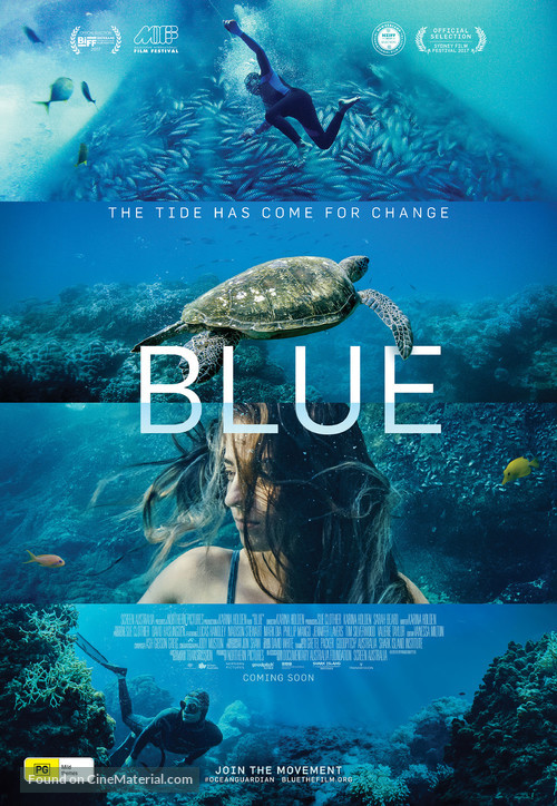 Blue - Australian Movie Poster