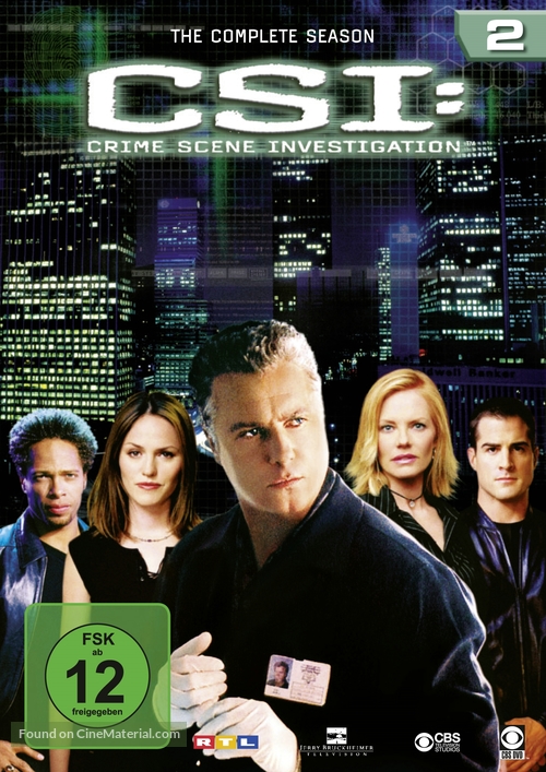 &quot;CSI: Crime Scene Investigation&quot; - German DVD movie cover