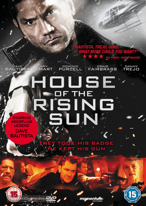 House of the Rising Sun - British DVD movie cover