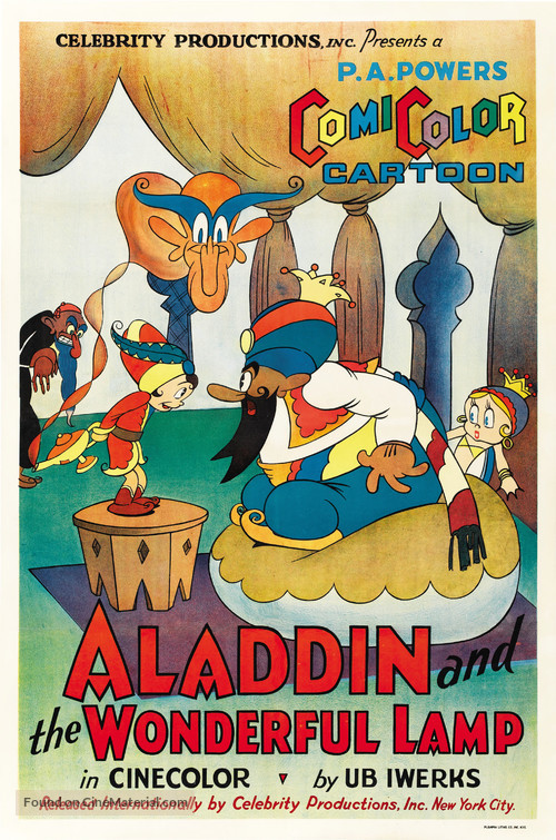 Aladdin and the Wonderful Lamp - Movie Poster