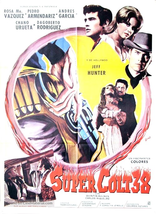 Super Colt 38 - Mexican Movie Poster