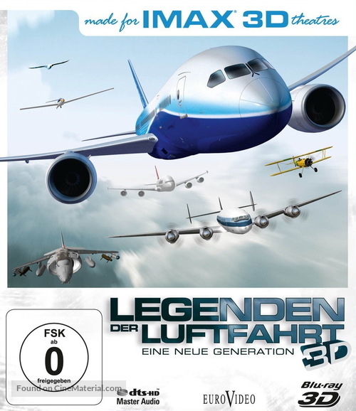 Legends of Flight - German Blu-Ray movie cover