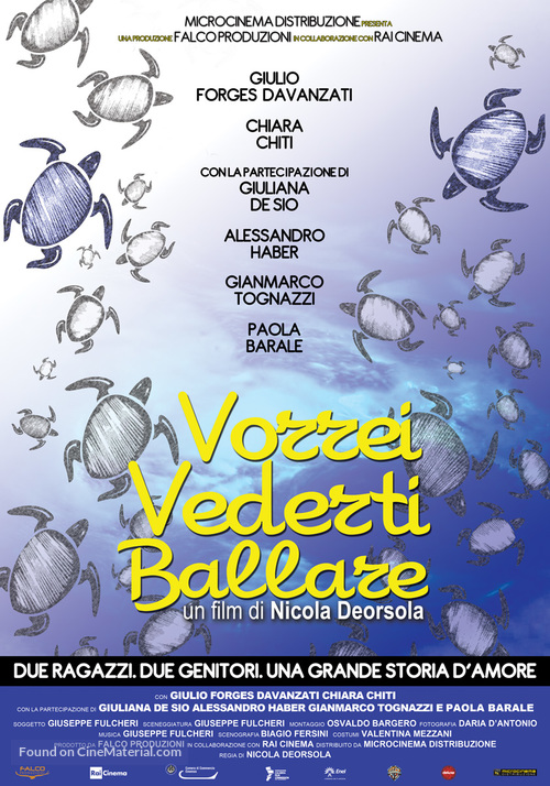 Vorrei vederti ballare - Italian Movie Poster