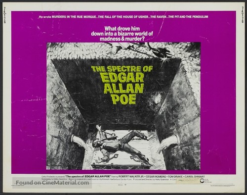 The Spectre of Edgar Allan Poe - Movie Poster