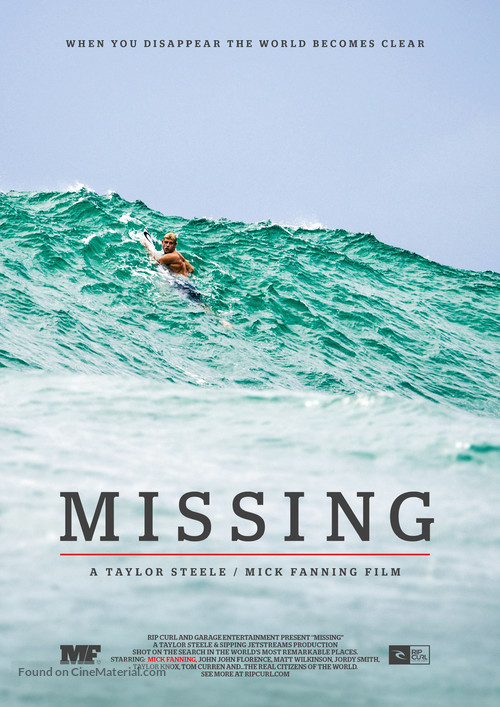 Missing: Taylor Steele - Australian Movie Poster