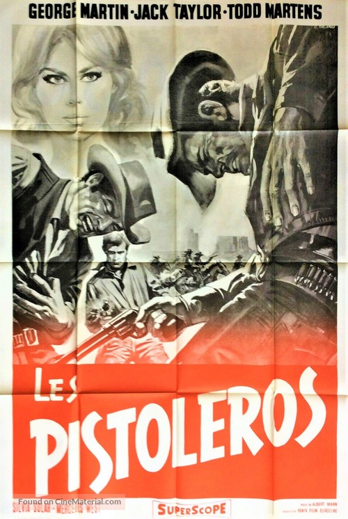 La tumba del pistolero - French Movie Poster