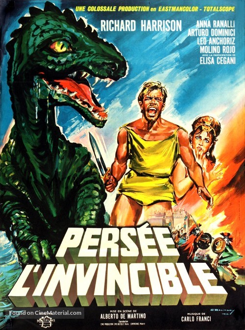 Perseo l&#039;invincibile - French Movie Poster