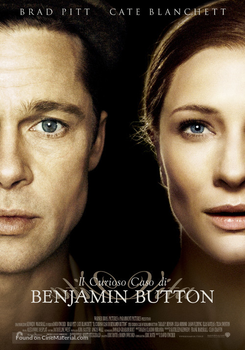 The Curious Case of Benjamin Button - Italian Movie Poster