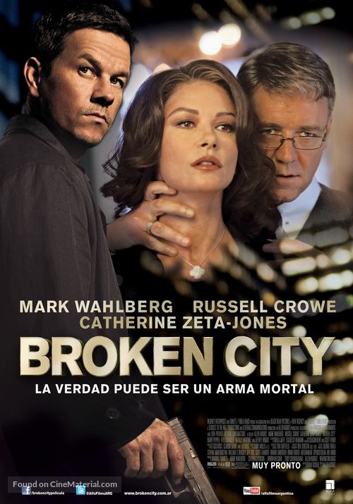 Broken City - Argentinian Movie Poster