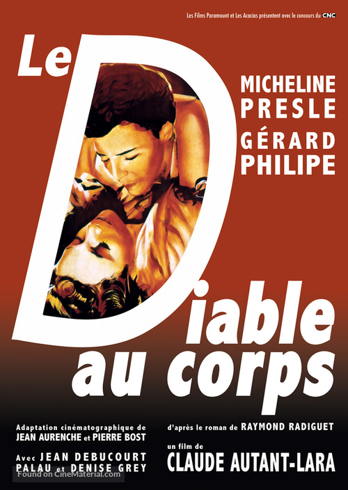 Le diable au corps - French Re-release movie poster