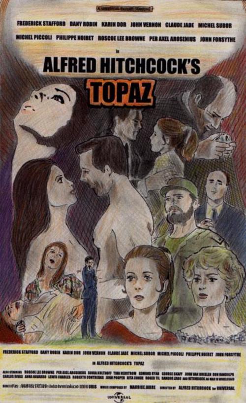 Topaz - Polish Movie Poster