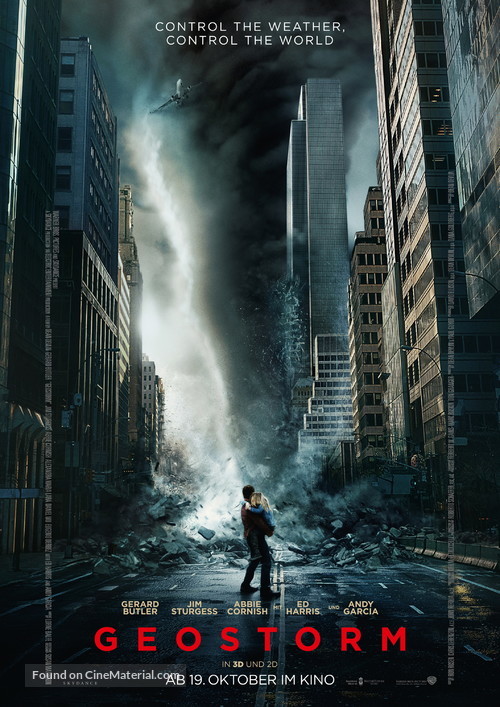 Geostorm - German Movie Poster