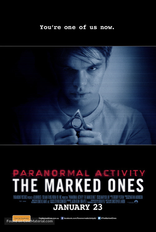 Paranormal Activity: The Marked Ones - Australian Movie Poster