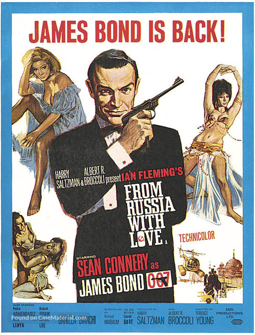 From Russia with Love - British Movie Poster