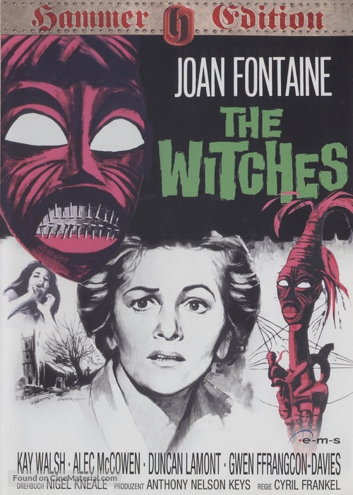 The Witches - German DVD movie cover