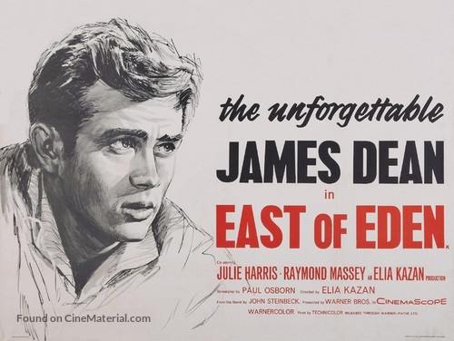East of Eden - British Re-release movie poster