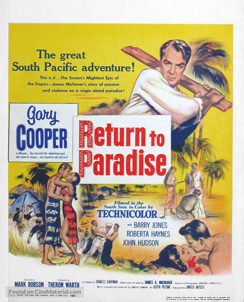 Return to Paradise - Movie Poster