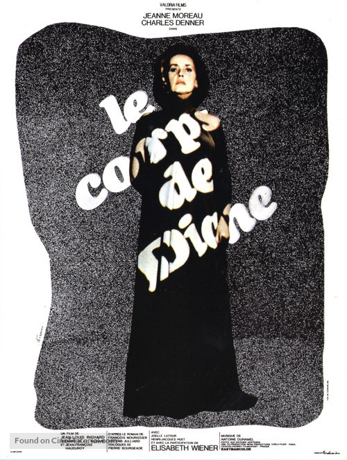 Le corps de Diane - French Movie Poster