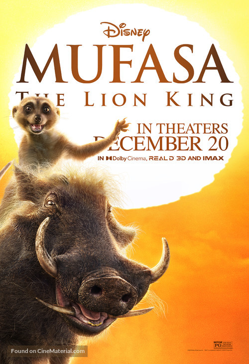 Mufasa: The Lion King - Movie Poster