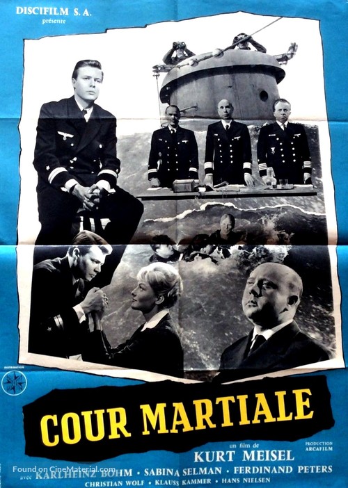 Kriegsgericht - French Movie Poster