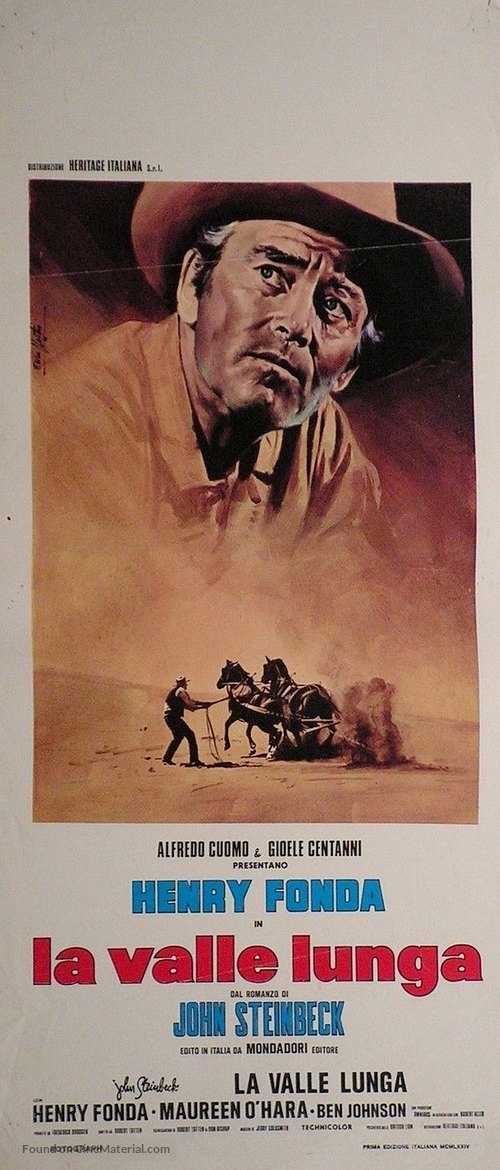 The Red Pony - Italian Movie Poster