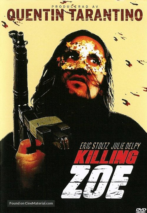 Killing Zoe - Swedish DVD movie cover