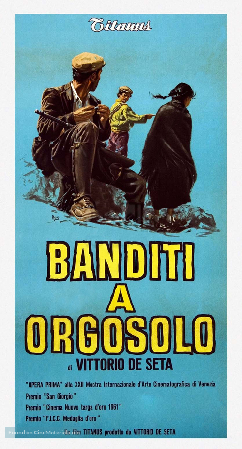 Banditi a Orgosolo - Italian Movie Poster