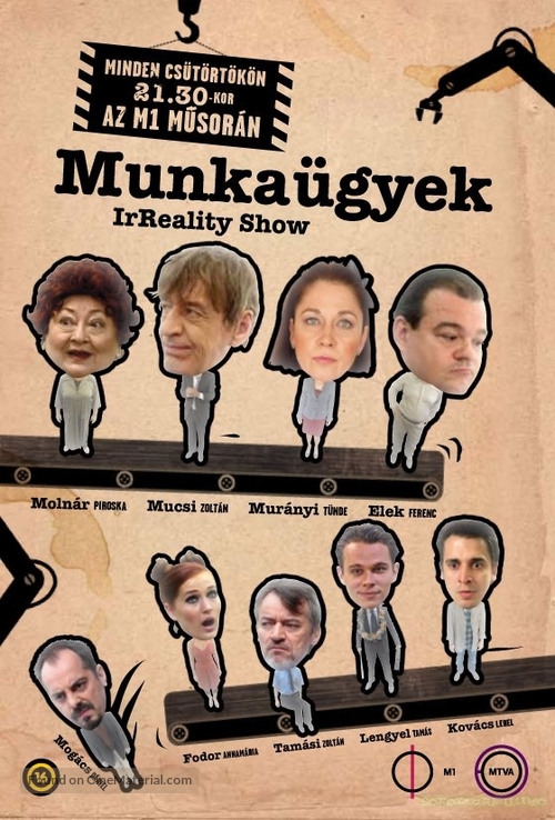 &quot;Munka&uuml;gyek&quot; - Hungarian Movie Poster