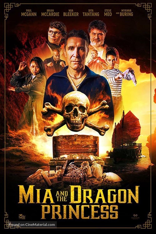 Mia and the Dragon Princess - British Movie Poster