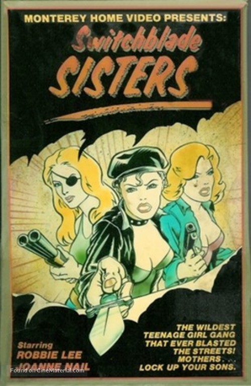 Switchblade Sisters - VHS movie cover