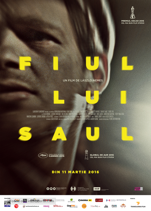 Saul fia - Romanian Movie Poster