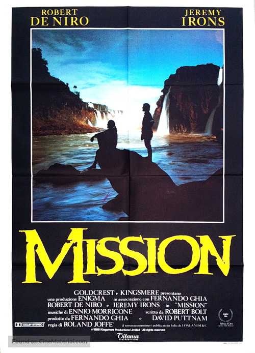 The Mission - Italian Movie Poster