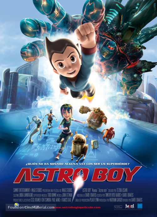 Astro Boy - Spanish Movie Poster