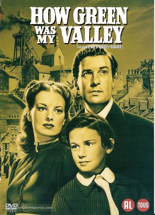 How Green Was My Valley - Dutch Movie Cover