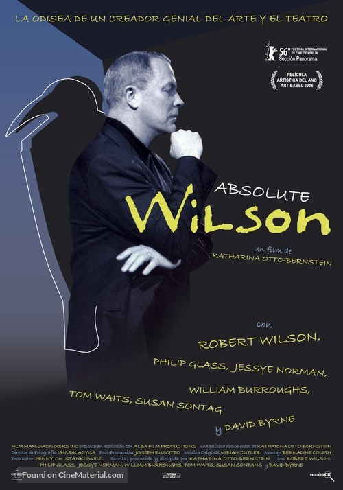 Absolute Wilson - Spanish Movie Poster