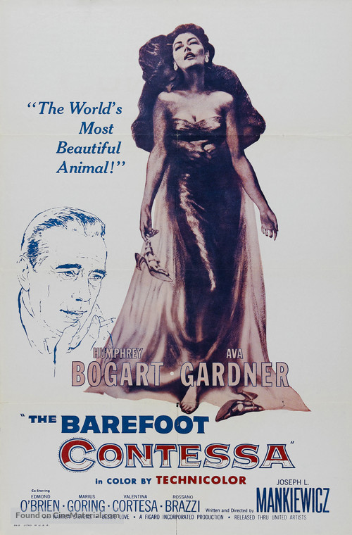 The Barefoot Contessa - Movie Poster