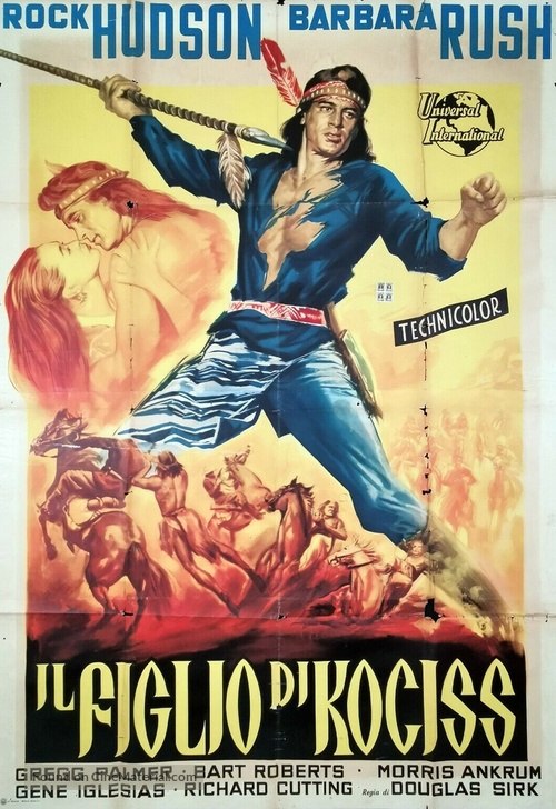 Taza, Son of Cochise - Italian Movie Poster